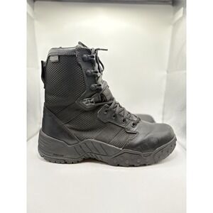 Danner‎ Boots Mens 9 D Black Scorch Side Zip 8" Dry Tactical Leather Combat